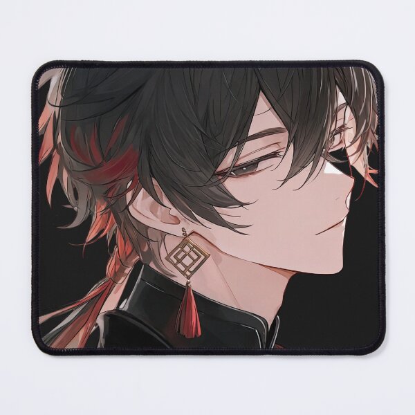 Item preview, Handsome Anime Male in Ornate Traditional Black and Gold Robes designed and sold by Sergii Davydenko.