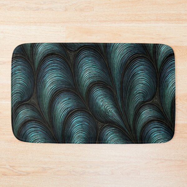 Item preview, Teal Peacock Feather Embossed Texture designed and sold by Piotrek0001.