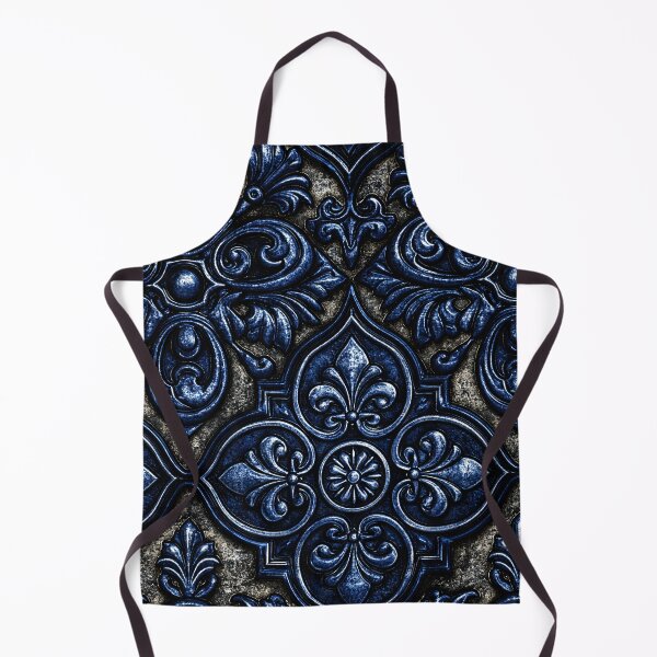 Item preview, Midnight Blue Ornate Tapestry Relief designed and sold by Piotrek0001.