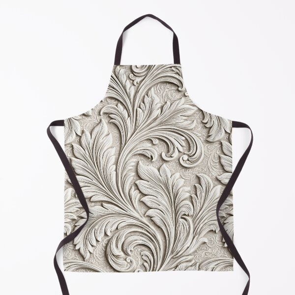 Item preview, Ivory Classic Damask Embossed Art designed and sold by Piotrek0001.