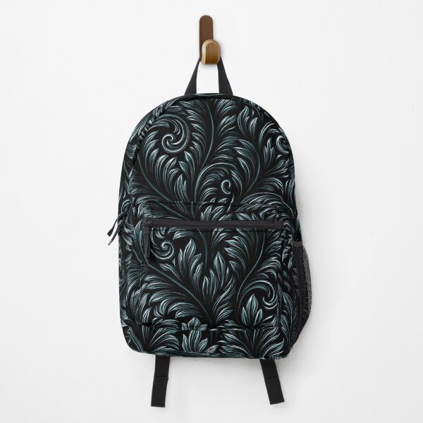 Item preview, Onyx Floral Brocade Relief Art designed and sold by Piotrek0001.