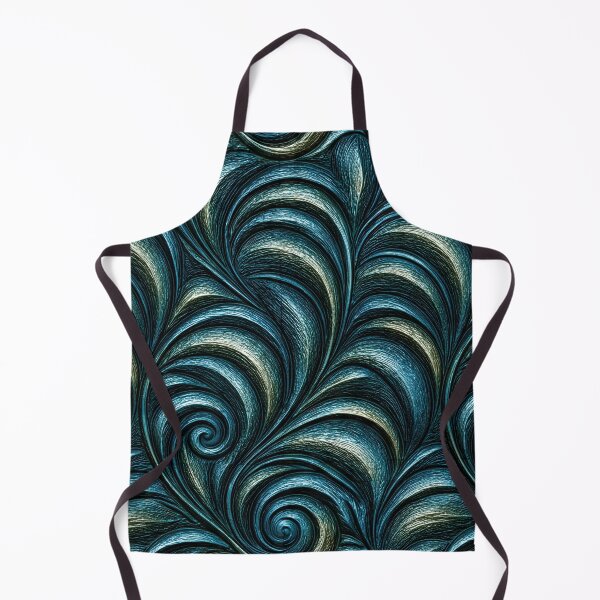Item preview, Emerald Forest Swirl Embossed Pattern designed and sold by Piotrek0001.
