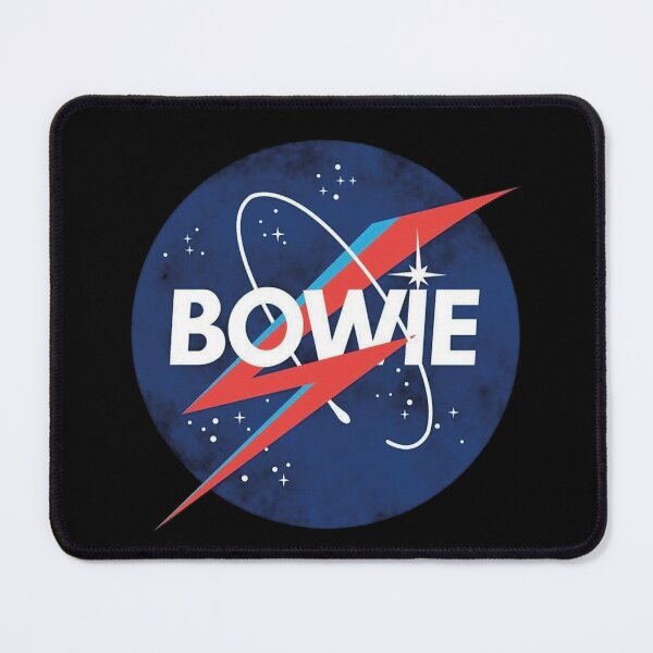 Item preview, Aesthetic Ziggy Stardust Lightning and Cute Retro Music Quotes Sticker designed and sold by benja-08.