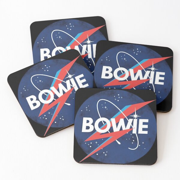 Item preview, Aesthetic Ziggy Stardust Lightning and Cute Retro Music Quotes Sticker designed and sold by benja-08.