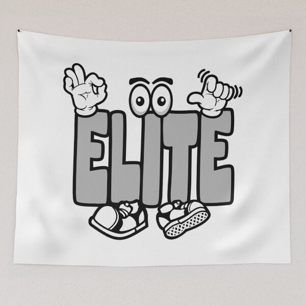 Item preview, Elite - ICONIC Street Lettering Cartoon Character designed and sold by NFTWords.