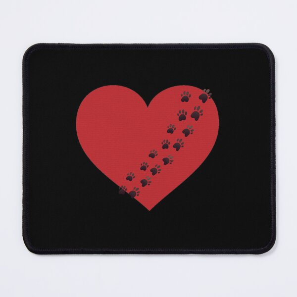 Item preview, Wild Paws Heart, digital doodle designed and sold by GiSilver.