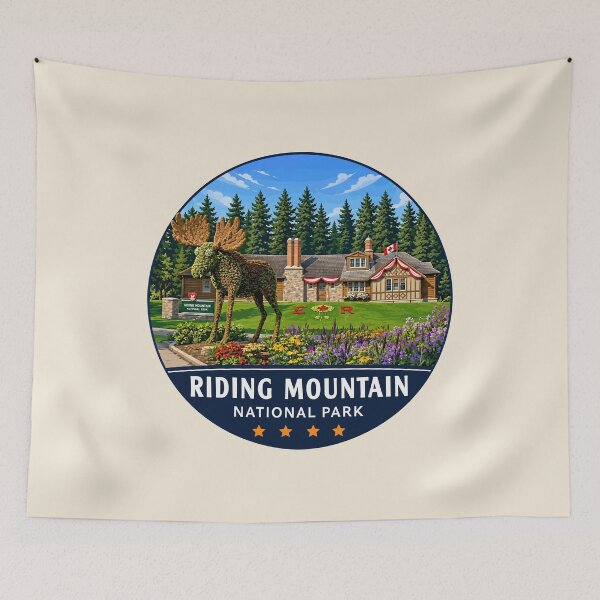 Item preview, Riding Mountain National Park | Manitoba Canada Wildlife Adventure Design designed and sold by Gideon Emmerich.