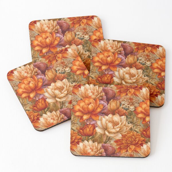 Item preview, Whimsical Lotus Floral  - Flower Bouquet Pattern - Gifts For Coworkers designed and sold by RoyalStarsPatts.