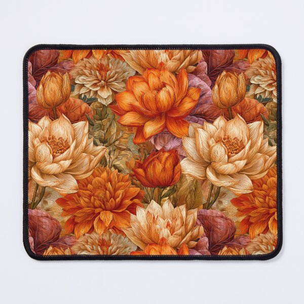 Item preview, Whimsical Lotus Floral  - Flower Bouquet Pattern - Gifts For Coworkers designed and sold by RoyalStarsPatts.