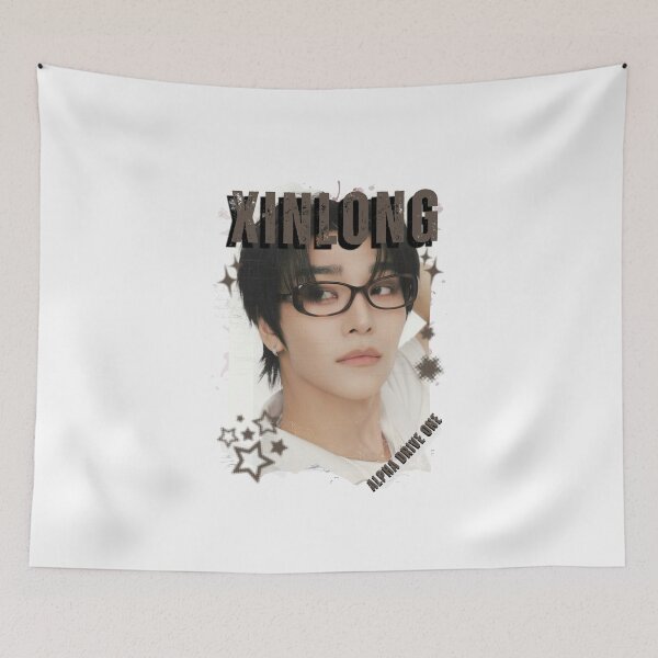 Item preview, ALPHA DRIVE ONEe (ALD1) Xinlong Global KPOP Boy Group Black and White Collage Digital Art Portrait designed and sold by AJUNICE STUDIO.
