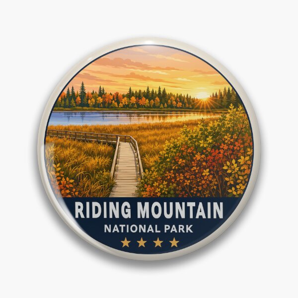 Item preview, Riding Mountain National Park | Manitoba Canada Wildlife Adventure Design designed and sold by Gideon Emmerich.