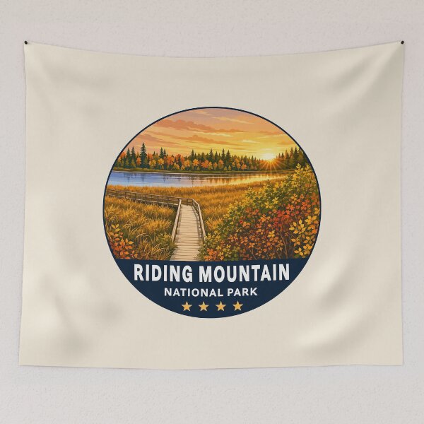 Item preview, Riding Mountain National Park | Manitoba Canada Wildlife Adventure Design designed and sold by Gideon Emmerich.
