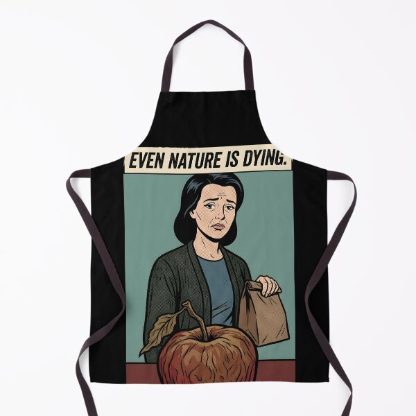 Item preview, Even Nature Is Dying Sad Lunch Break Comic Poster designed and sold by DuckOddity.