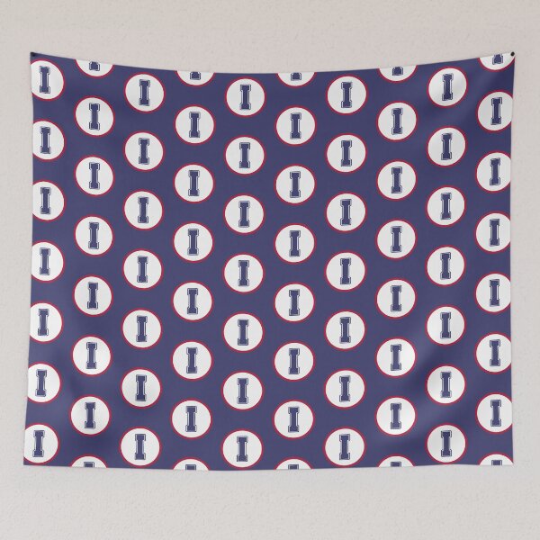 Item preview, Alphabet Letter I Circle US Colors designed and sold by Jeallan Designs.