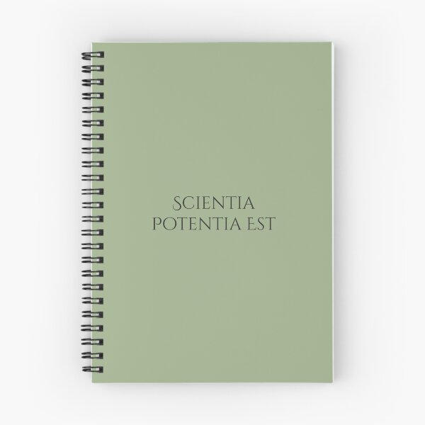 Item preview, Scientia Potentia Est | Knowledge Is Power | Classical Latin Quote designed and sold by semenol.