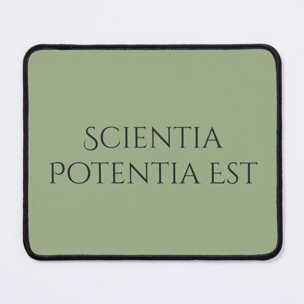 Item preview, Scientia Potentia Est | Knowledge Is Power | Classical Latin Quote designed and sold by semenol.