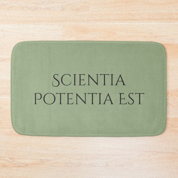 Item preview, Scientia Potentia Est | Knowledge Is Power | Classical Latin Quote designed and sold by semenol.
