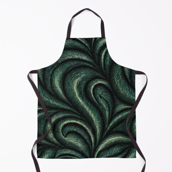 Item preview, Deep Teal Organic Wave Embossed Art designed and sold by Piotrek0001.