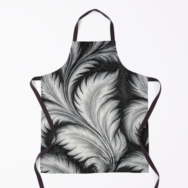 Item preview, Frosted Silver Feather Embossed Art designed and sold by Piotrek0001.