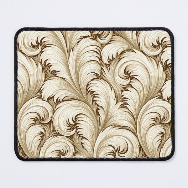 Item preview, Parchment Baroque Leaf Embossed Art designed and sold by Piotrek0001.