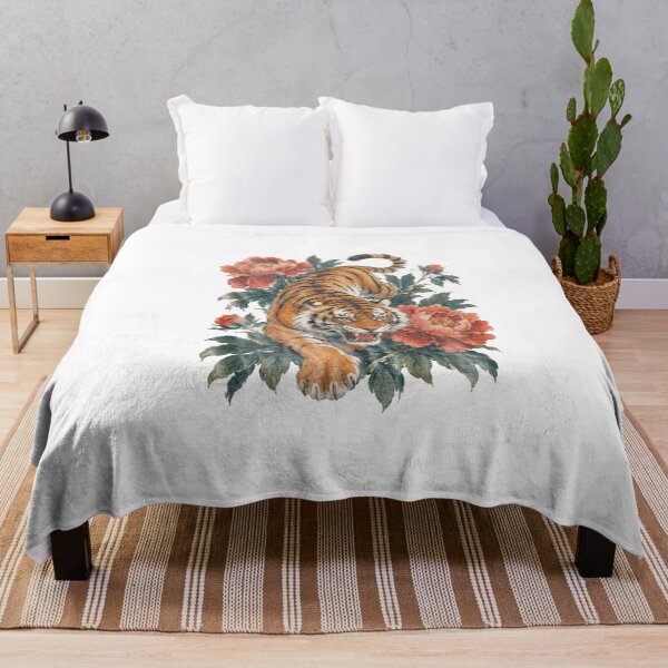 Item preview, Vintage Tiger Peony Floral designed and sold by Gbriel3.