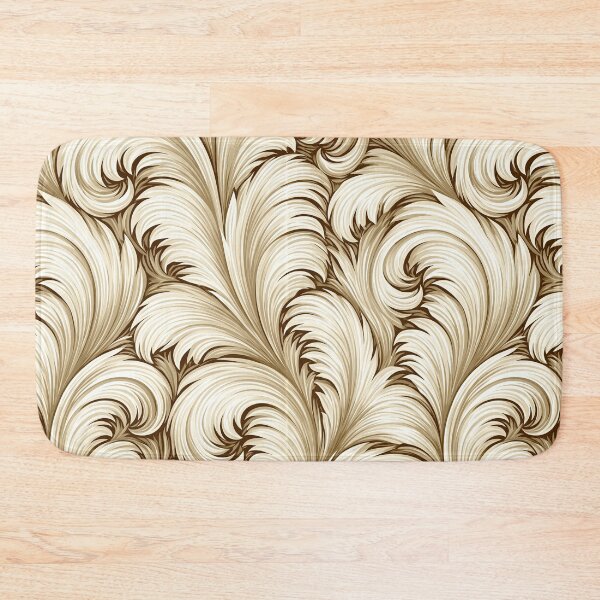 Item preview, Parchment Baroque Leaf Embossed Art designed and sold by Piotrek0001.
