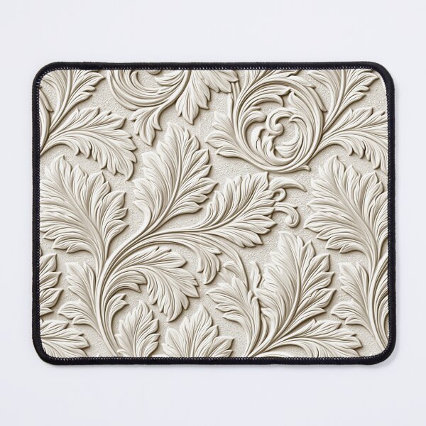 Item preview, Pearl White Ornate Floral Carving designed and sold by Piotrek0001.