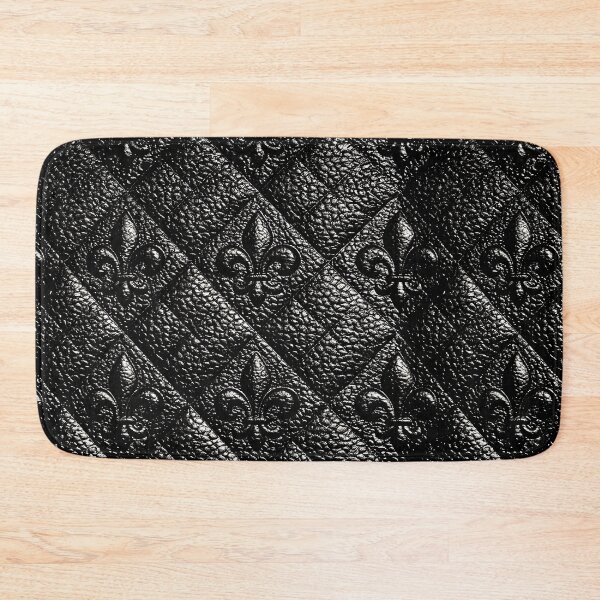 Item preview, Black Quilted Leather Diamond Texture designed and sold by Piotrek0001.
