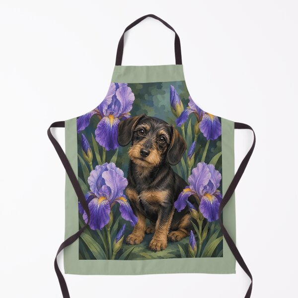 Item preview, Purple Iris Pup designed and sold by Stubblejumper Artworks.