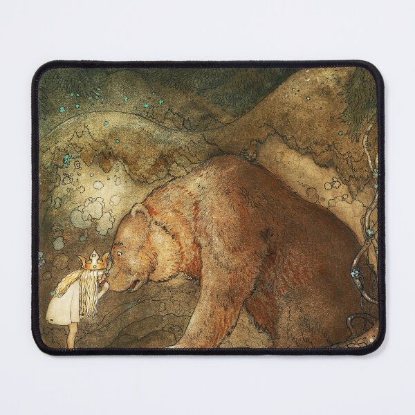 Item preview, Poor Little Bear by John Bauer 1912 designed and sold by Glimmersmith.