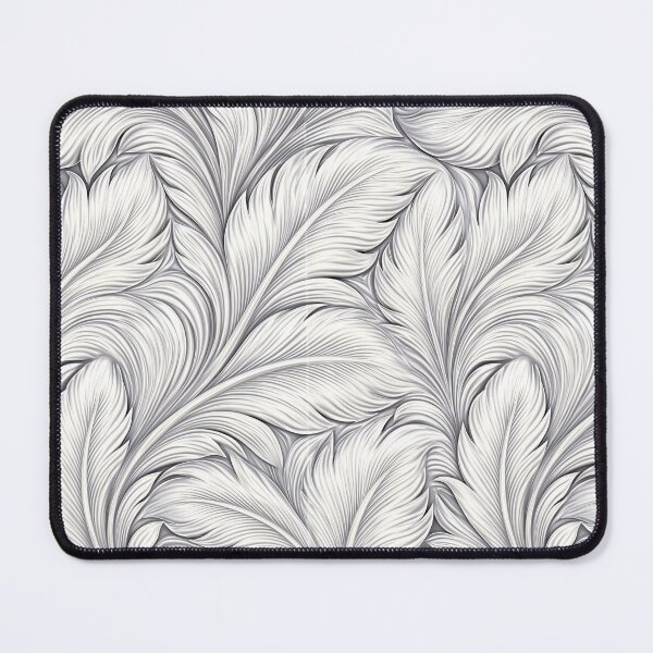 Item preview, White Feathered Plume Relief Pattern designed and sold by Piotrek0001.