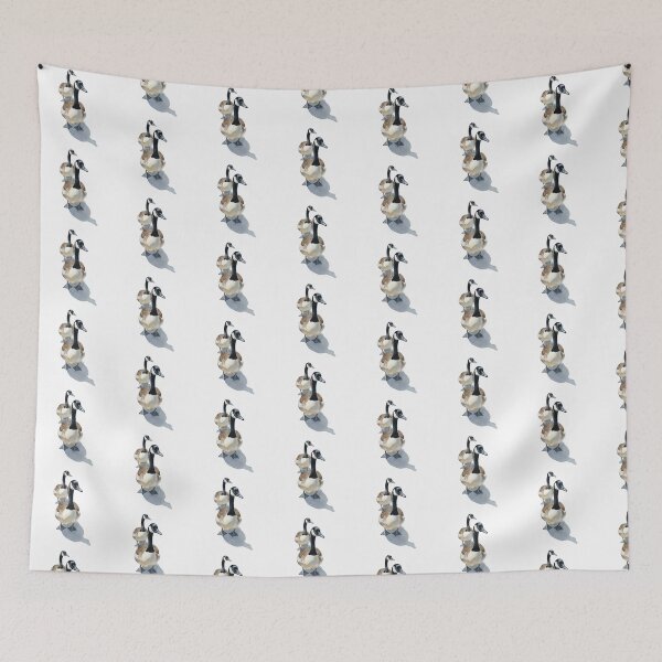 Item preview, Pair of Canada Geese Watercolor Art Print designed and sold by KaleChub.