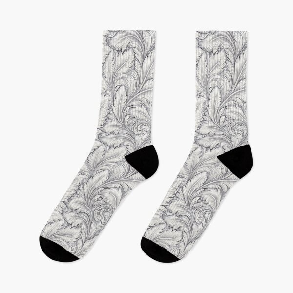 Item preview, White Feathered Plume Relief Pattern designed and sold by Piotrek0001.