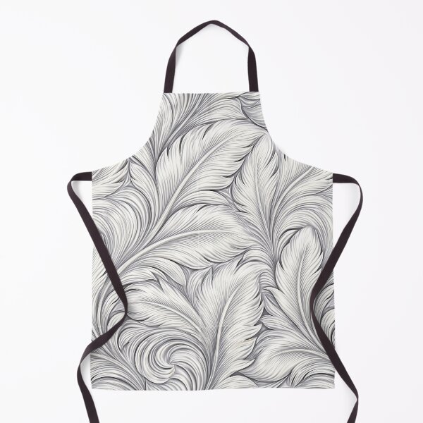 Item preview, White Feathered Plume Relief Pattern designed and sold by Piotrek0001.