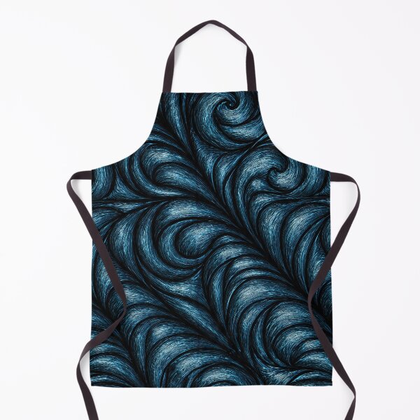Item preview, Midnight Cerulean Swirl Embossed Art designed and sold by Piotrek0001.
