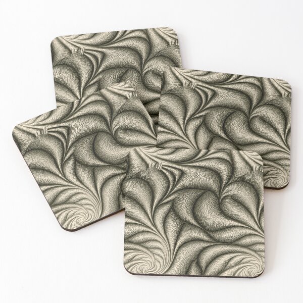 Item preview, Olive Slate Organic Swirls Embossed Art designed and sold by Piotrek0001.
