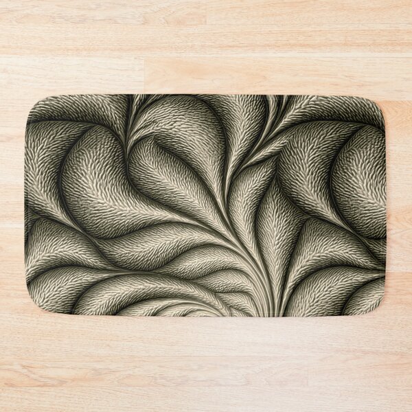 Item preview, Olive Slate Organic Swirls Embossed Art designed and sold by Piotrek0001.