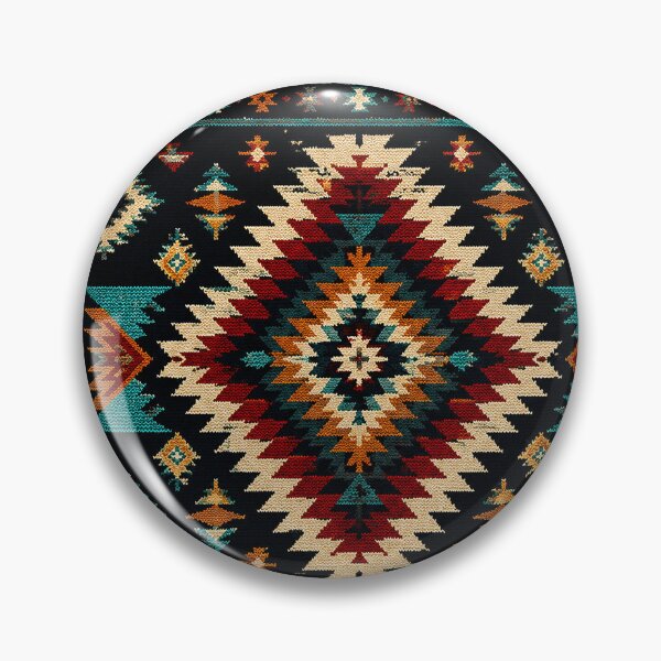 Artikelvorschau, Rustikales geometrisches Muster im Westernstil | Textildesign im Südweststil entworfen und verkauft von BrainCurves.