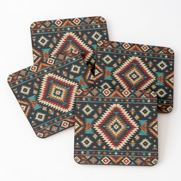 Item preview, Rustic Western Geometric Pattern | Southwestern Textile Design designed and sold by BrainCurves.