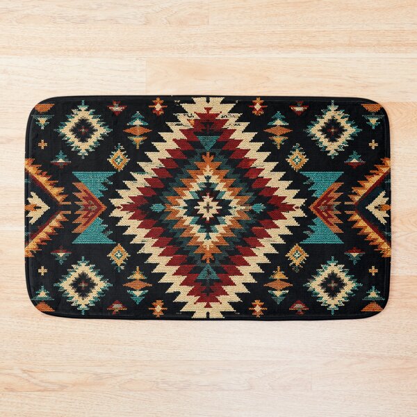 Item preview, Rustic Western Geometric Pattern | Southwestern Textile Design designed and sold by BrainCurves.