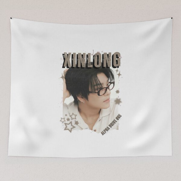 Item preview, ALPHA DRIVE ONEe (ALD1) Xinlong Global KPOP Boy Group Black and White Collage Digital Art Portrait designed and sold by AJUNICE STUDIO.