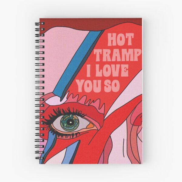 Item preview, Aesthetic Ziggy Stardust Lightning and Cute Retro Music Quotes Sticker designed and sold by benja-08.