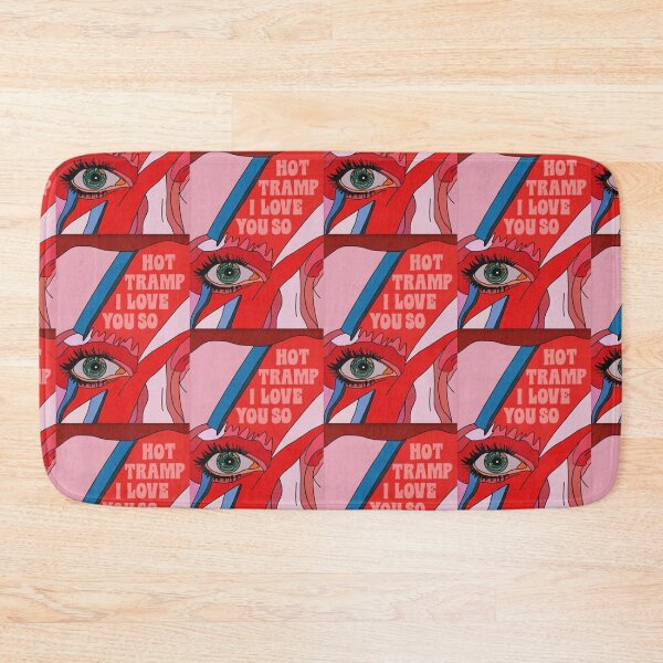 Item preview, Aesthetic Ziggy Stardust Lightning and Cute Retro Music Quotes Sticker designed and sold by benja-08.