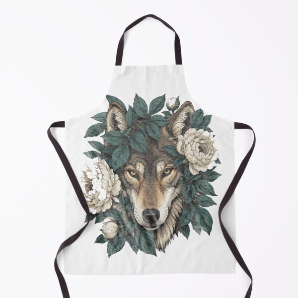 Item preview, Vintage Floral Wolf designed and sold by Gbriel3.