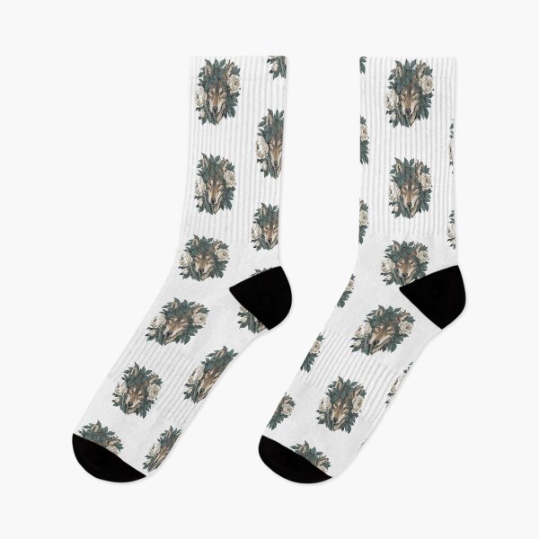 Item preview, Vintage Floral Wolf  designed and sold by Gbriel3.