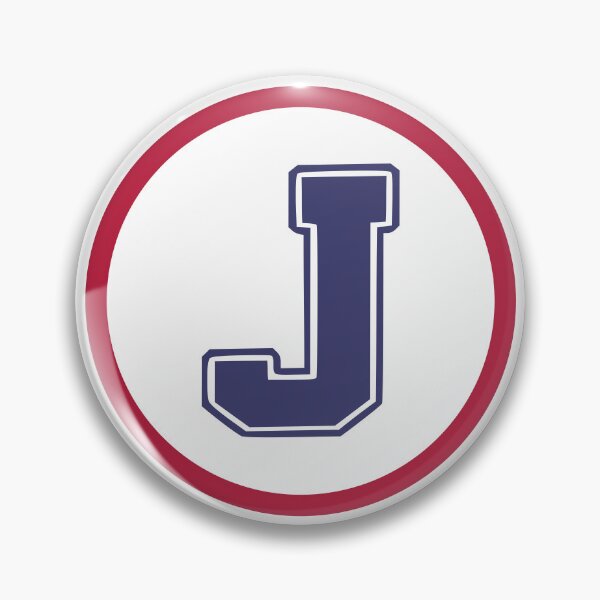 Item preview, Alphabet Letter J Circle US Colors designed and sold by Jeallan Designs.