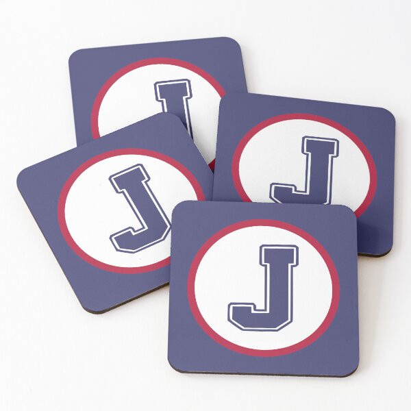Item preview, Alphabet Letter J Circle US Colors designed and sold by Jeallan Designs.
