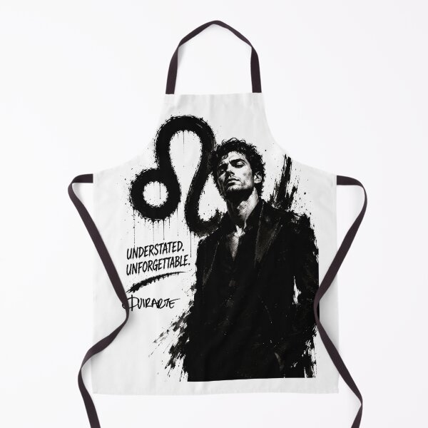 Item preview, Leo Zodiac Sign Understated Unforgettable Ink Fashion Art designed and sold by ferquirarte.