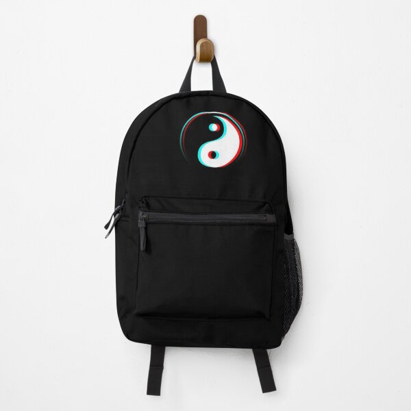 Item preview, 3D Glitch Yin Yang Anaglyph Symbol Art designed and sold by Jimakmo.