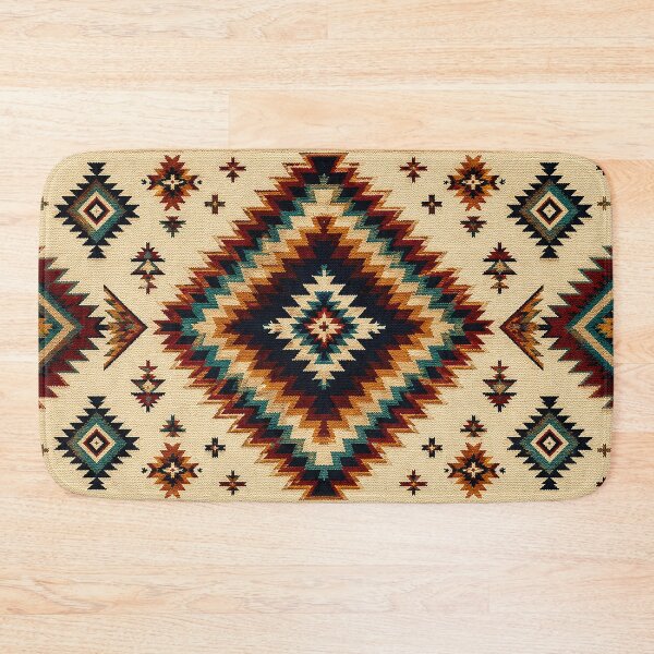 Item preview, Boho Southwestern Tribal Pattern | Desert Geometric Woven Design designed and sold by BrainCurves.